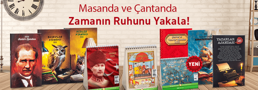2026... Duvarında, Masanda, Çantanda Zamanın Ruhunu Yakala!
