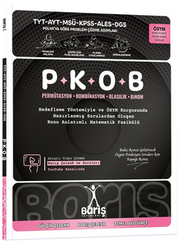 Permütasyon Kombinasyon Olasılık Binom Matematik Fasikülleri