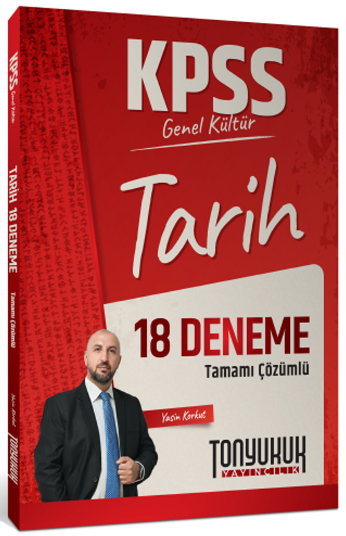 KPSS Genel Kültür Tarih Tamamı Çözümlü 18 Deneme