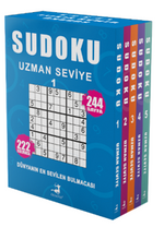 Sudoku Uzman Seviye 5 Kitap Set (1-2-3-4-5)