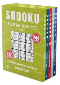 Sudoku Uzman Seviye 5 Kitap Set (11-12-13-14-15)