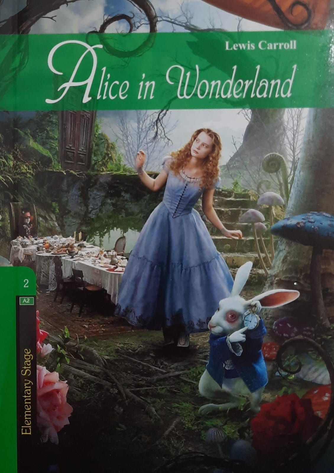 Alice in Wonderland /Stage-2 (CD'siz) (İngilizce Hikaye ) (Lewis