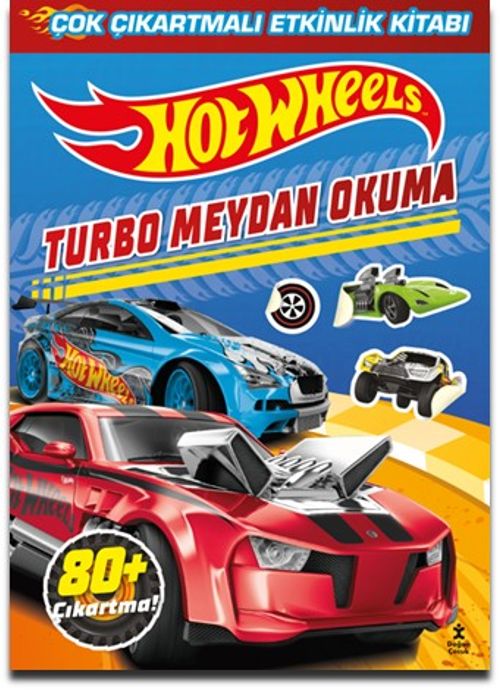 Hot Wheels & Turbo Meydan Okuma Çok Çıkartmalı Etkinlik Kitabı