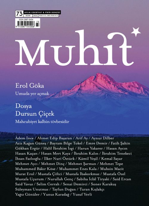 Muhit Dergi Aylık Edebiyat Dergisi Sayı:73 Ocak 2026