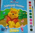 Winnie The Pooh Gökkuşağı Renkleri Boyama Kitabı (Sulu Boya Hediyeli)