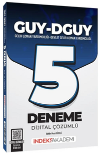 GUY-DGUY Gelir Uzman Yardımcılığı 5 Deneme Çözümlü