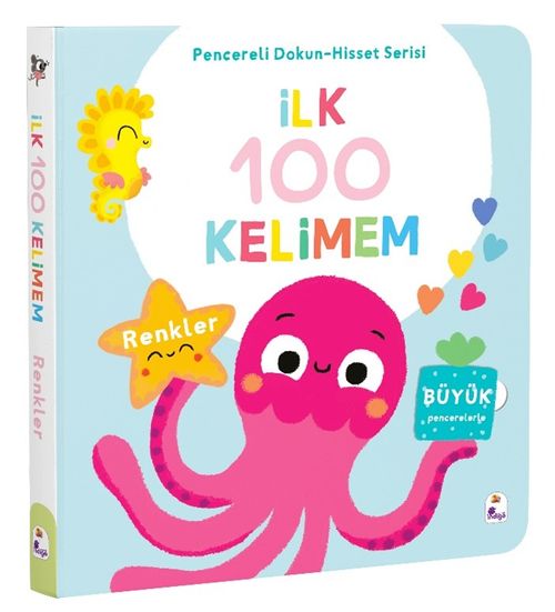 İlk 100 Kelimem / Renkler (Pencereli Dokun-Hisset)