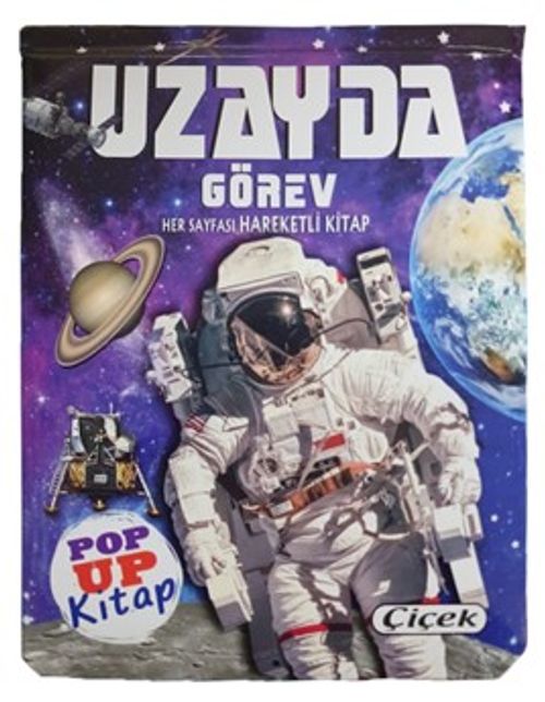 Uzayda Görev Pop Up Kitap