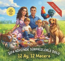Şifa Köyü'nde Sürprizlerle Dolu 12 Ay, 12 Macera (12 + 1 Kitap (Kutulu)