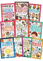 İlk Bilgilerim Kütüphanesi Seti (10 Kitap)