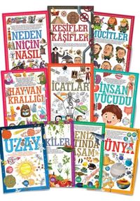 İlk Bilgilerim Kütüphanesi Seti (10 Kitap)