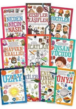 İlk Bilgilerim Kütüphanesi Seti (10 Kitap)