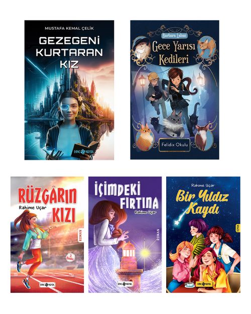 Genç Kızlara Özel Roman Seti (5 Kitap)