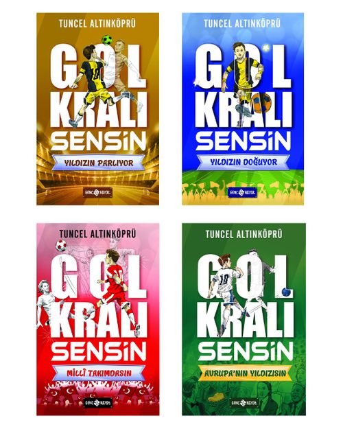 Gol Kralı Sensin Seti (4 Kitap)