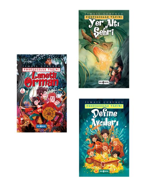 Korkusuzlar Takımı (3 Kitap)
