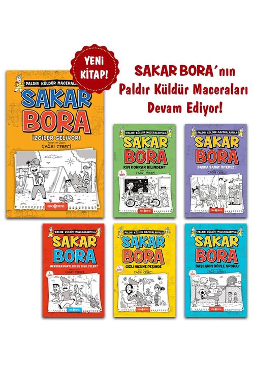 Sakar Bora Macera Seti (6 Kitap)