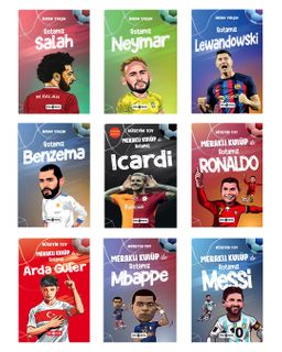 Futbolun Yıldızları Seti (9 Kitap)