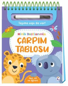 Minik Dostlarımla Çarpım Tablosu / Yaz, Sil ve Öğren