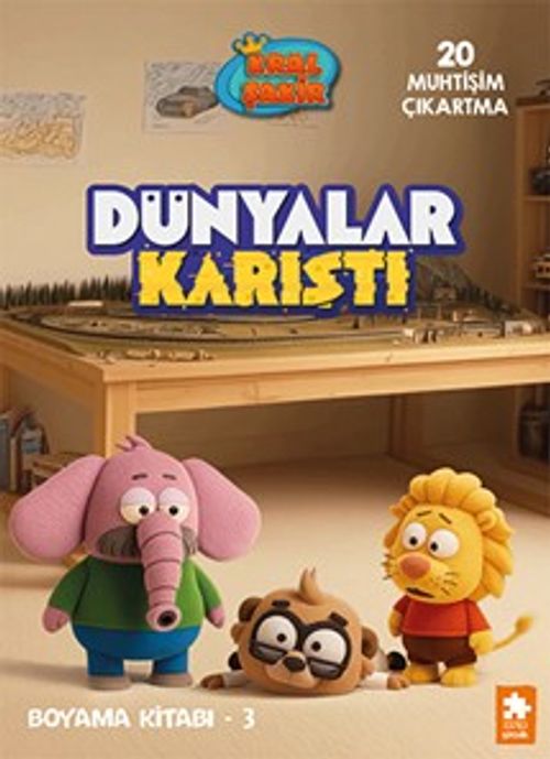 Kral Şakir Dünyalar Karıştı Boyama Kitabı 3