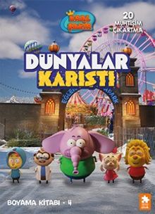 Kral Şakir Dünyalar Karıştı Boyama Kitabı 4