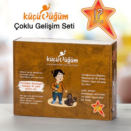 Küçücüğüm Aydan Aya Gelişim Serisi 17. Ay / Sevimli Dostlara Merhaba!