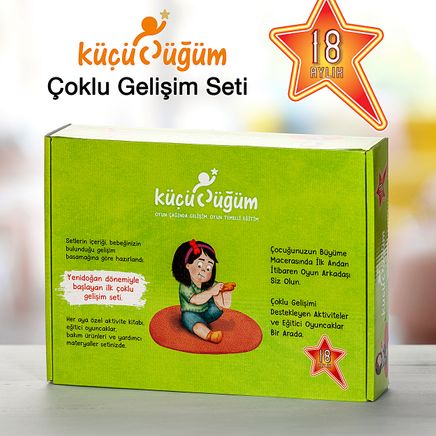 Küçücüğüm Aydan Aya Gelişim Serisi 18. Ay / Renkleri Çok Sevdim!