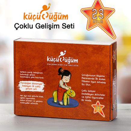 Küçücüğüm Aydan Aya Gelişim Serisi 23. Ay / Doğayla Baş Başa!