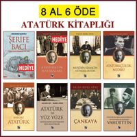 Atatürk Kitapları Seti 8 Al 6 Öde (2 Kitap Hediye)