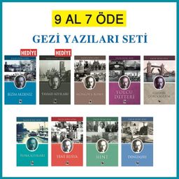 Gezi Yazıları Seti / 9 Al 7 Öde (2 Kitap Hediye)