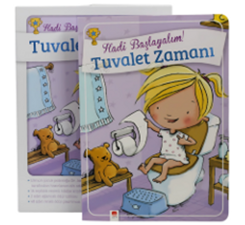 Tuvalet Zamanı - Kızlar İçin Tuvalet Eğitimi Kitabı