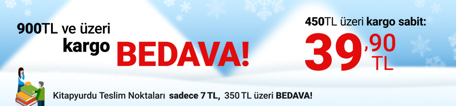 900 TL üzeri Kargo BEDAVA! 450 TL üzeri sabit 39,90 TL