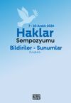 Haklar Sempozyumu & Bildiriler Sunumlar 7-10 Aralık 2024, Fındıklı