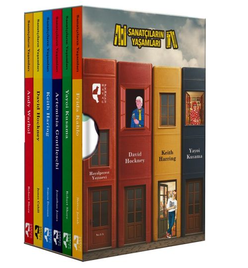 Sanatçıların Yaşamları Kutulu Set (6 Kitap)