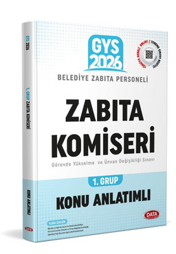 Belediye Zabıta Personeli Zabıta Komiseri 1. Grup Konu Anlatımlı