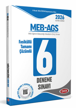 2026 Ags Fasiküllü Tamamı Çözümlü 6 Deneme Sınavı