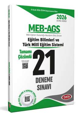 2026 Ags Eğitimin Temelleri ve Türk Milli Eğitim Sistemi Tamamı Çözümlü 21 Deneme Sınavı