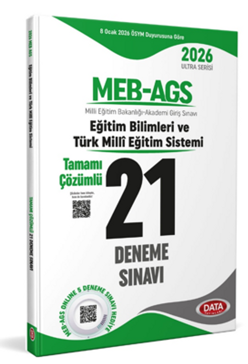 2026 Ags Eğitimin Temelleri ve Türk Milli Eğitim Sistemi Tamamı Çözümlü 21 Deneme Sınavı