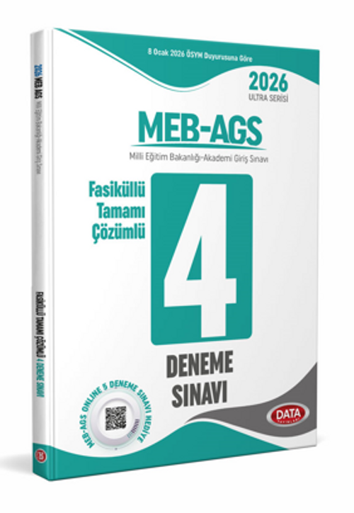 2026 Ags Fasiküllü Tamamı Çözümlü 4 Deneme Sınavı