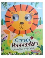 Oynayan Gözlü Boyama Kitabı / Orman Hayvanları