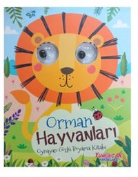Oynayan Gözlü Boyama Kitabı / Orman Hayvanları