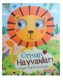 Oynayan Gözlü Boyama Kitabı / Orman Hayvanları