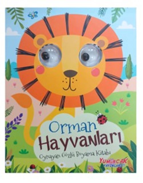 Oynayan Gözlü Boyama Kitabı / Orman Hayvanları