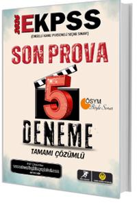 EKPSS Son Prova 5 Çözümlü Deneme