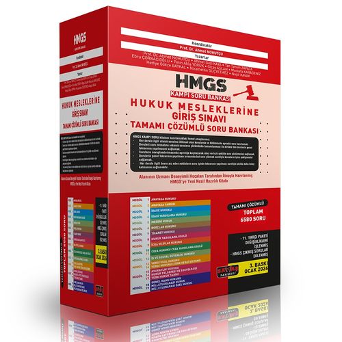 HMGS Kampı Soru Bankası Seti Savaş Yayınları Ocak 2026
