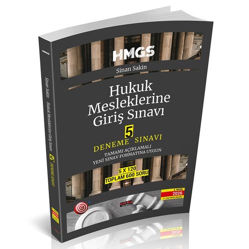 HMGS Hukuk Mesleklerine Giriş Sınavı 5 Deneme Sınavı