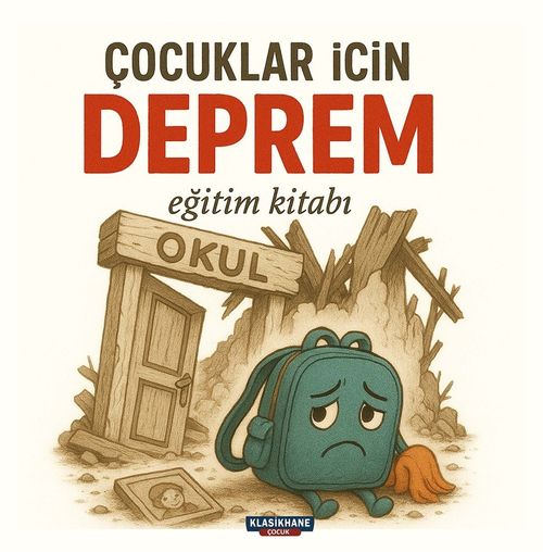 Çocuklar İçin Deprem Eğitim Kitabı