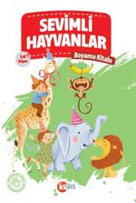 Sevimli Hayvanlar Boyama Kitabı