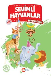 Sevimli Hayvanlar Boyama Kitabı