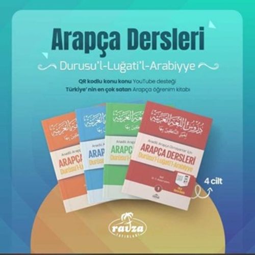 Arapça Dersleri (4 cilt Takım) Durusu'l-Luğati'l-Arabiyye