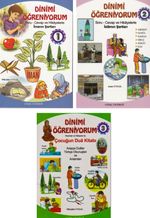 Çocuklar İçin Dinimi Öğreniyorum Soru Cevap ve Hikayelerle (3 Cilt Takım)